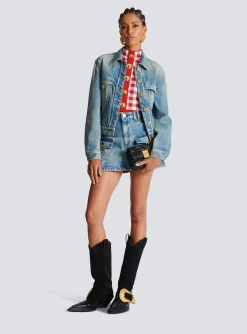 New Fine Gingham Knit Tank Top Women Knitwear|Tops And Shirts