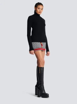 Discount Fine Knit Turtleneck Women Knitwear