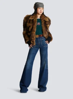 Fashion Flared Denim Jeans Women Denim