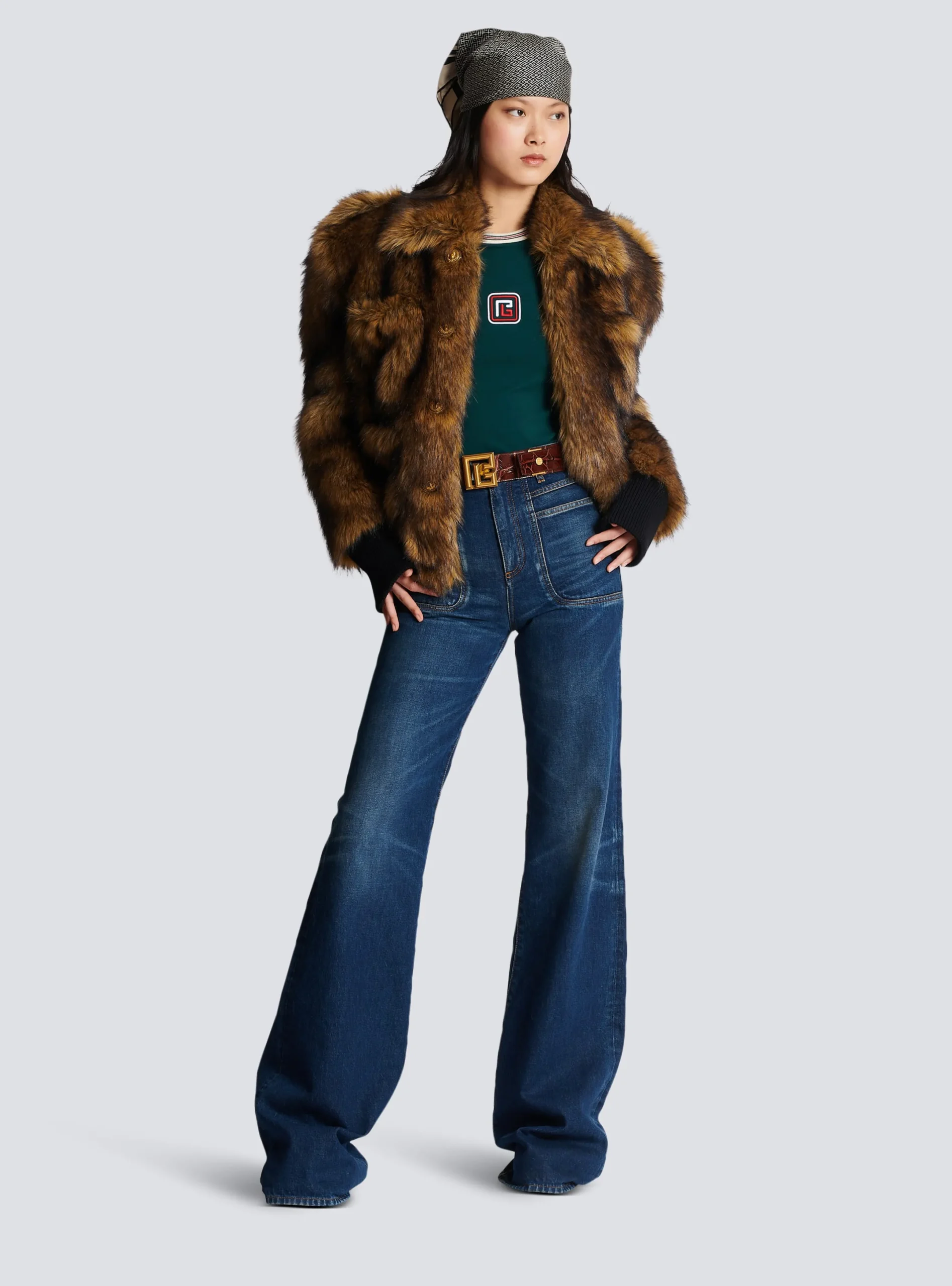Fashion Flared Denim Jeans Women Denim