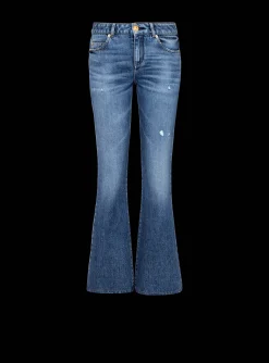 Online Flared Denim Jeans Women Denim