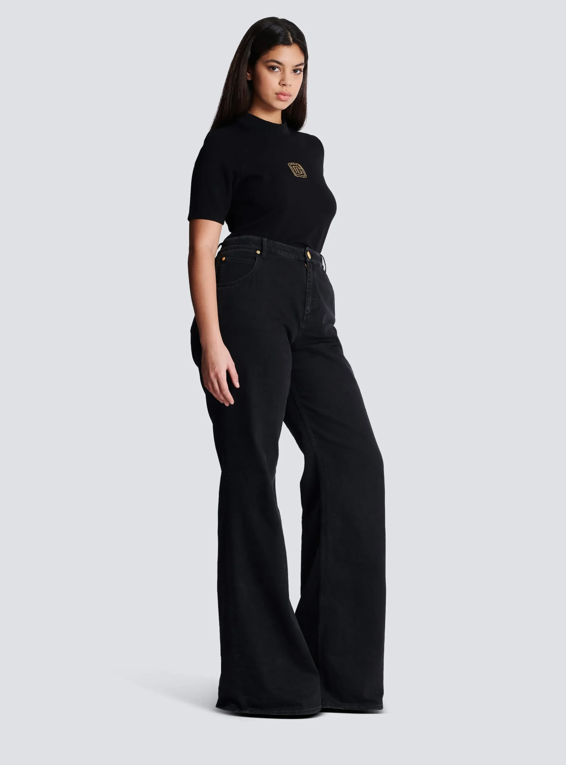 Best Sale Flared Denim Jeans Women Denim