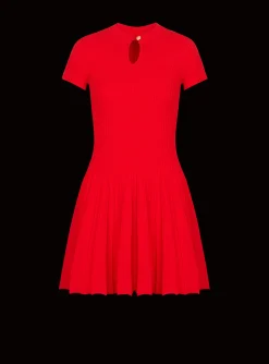 Flash Sale Fla Pleated Knit Dress Women Knitwear|Dresses