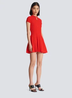 Flash Sale Fla Pleated Knit Dress Women Knitwear|Dresses