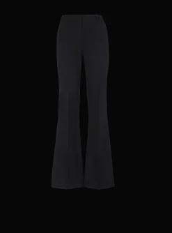 Best Sale Flared Trousers With Creases Women Trousers And Shorts