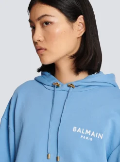 Store Flocked Paris Hoodie Women Sweatshirts