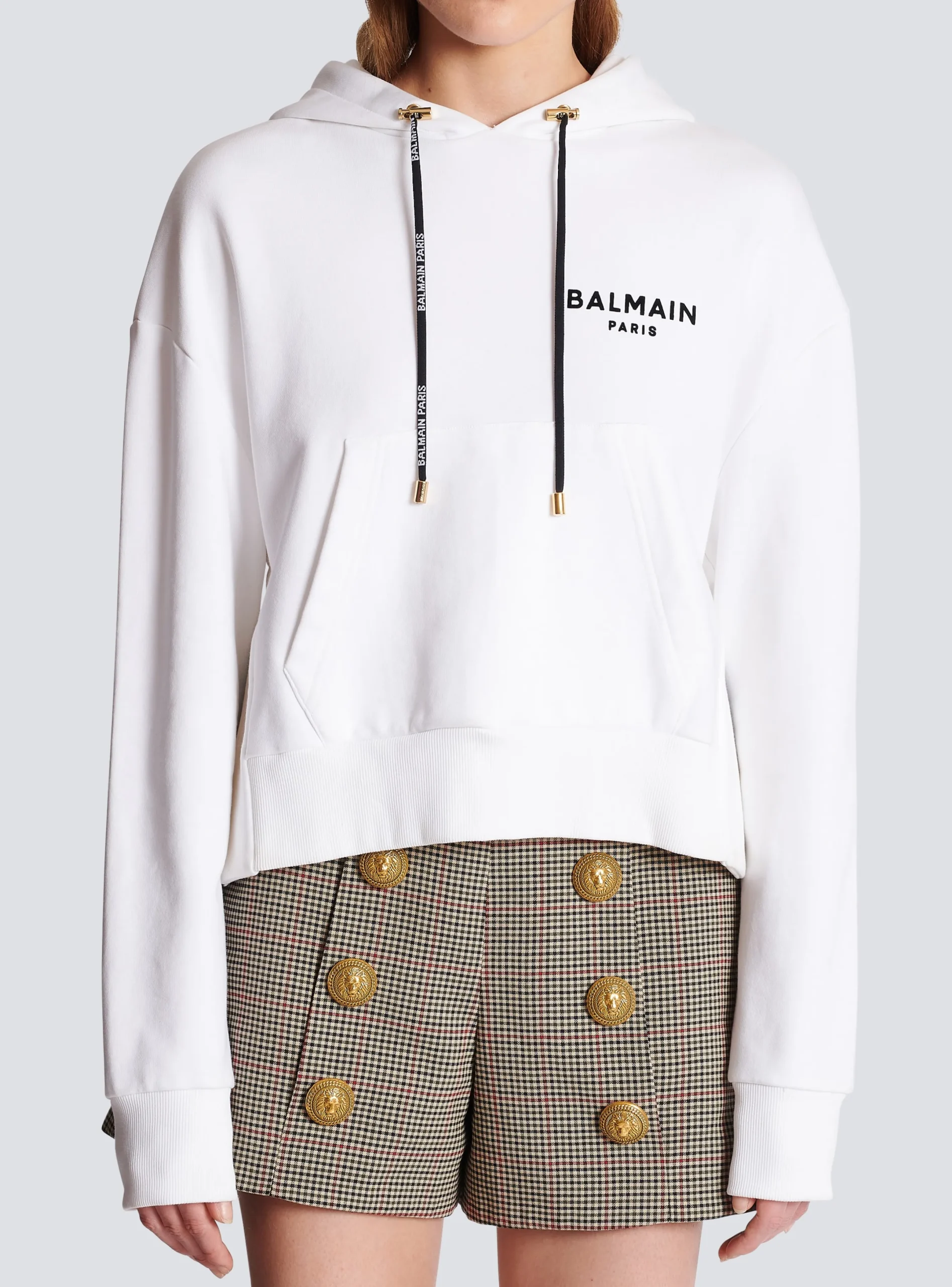 Best Sale Flocked Paris Hoodie Women Sweatshirts