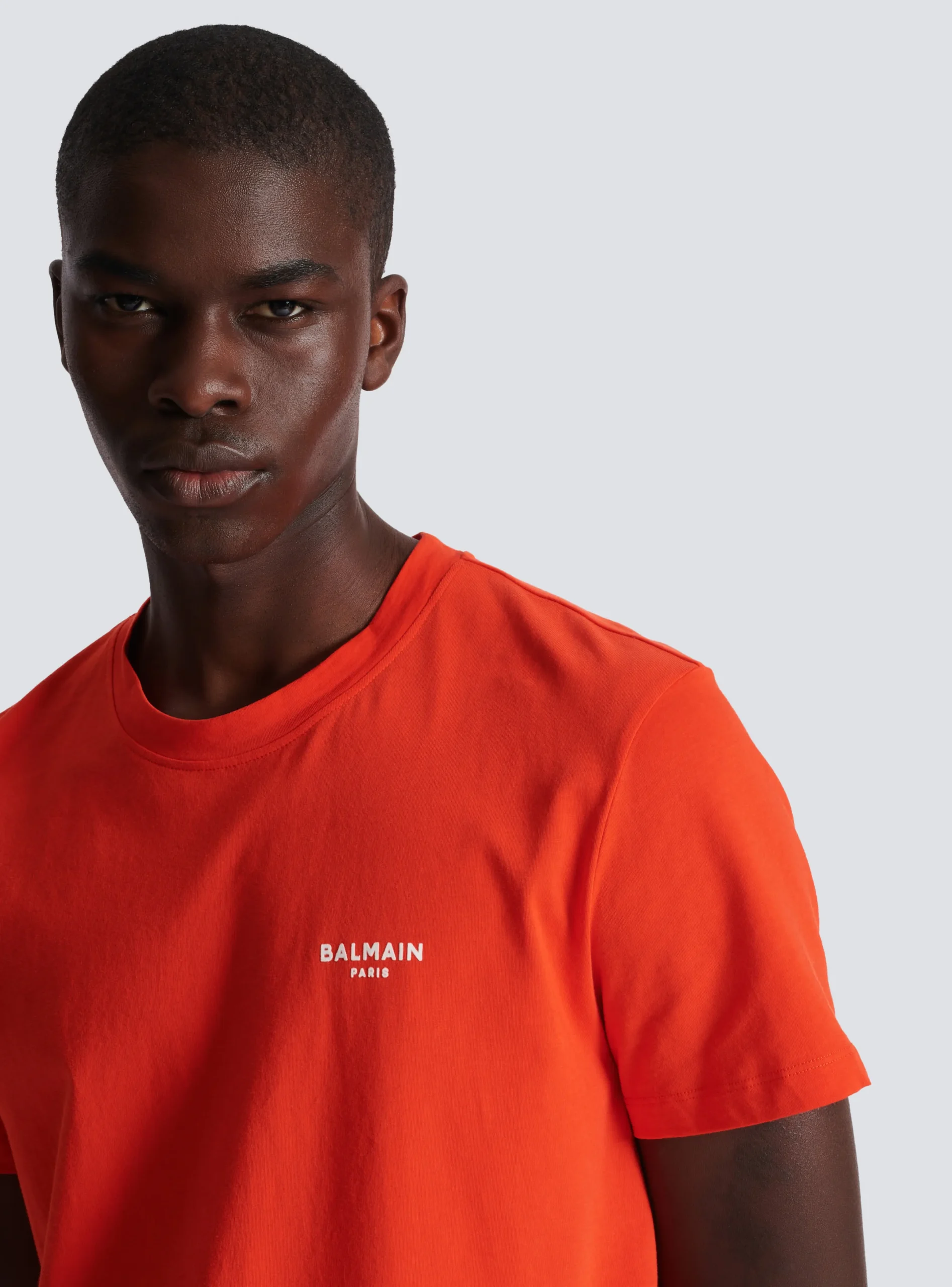 Hot Flocked T-shirt Sportswear|T-Shirts