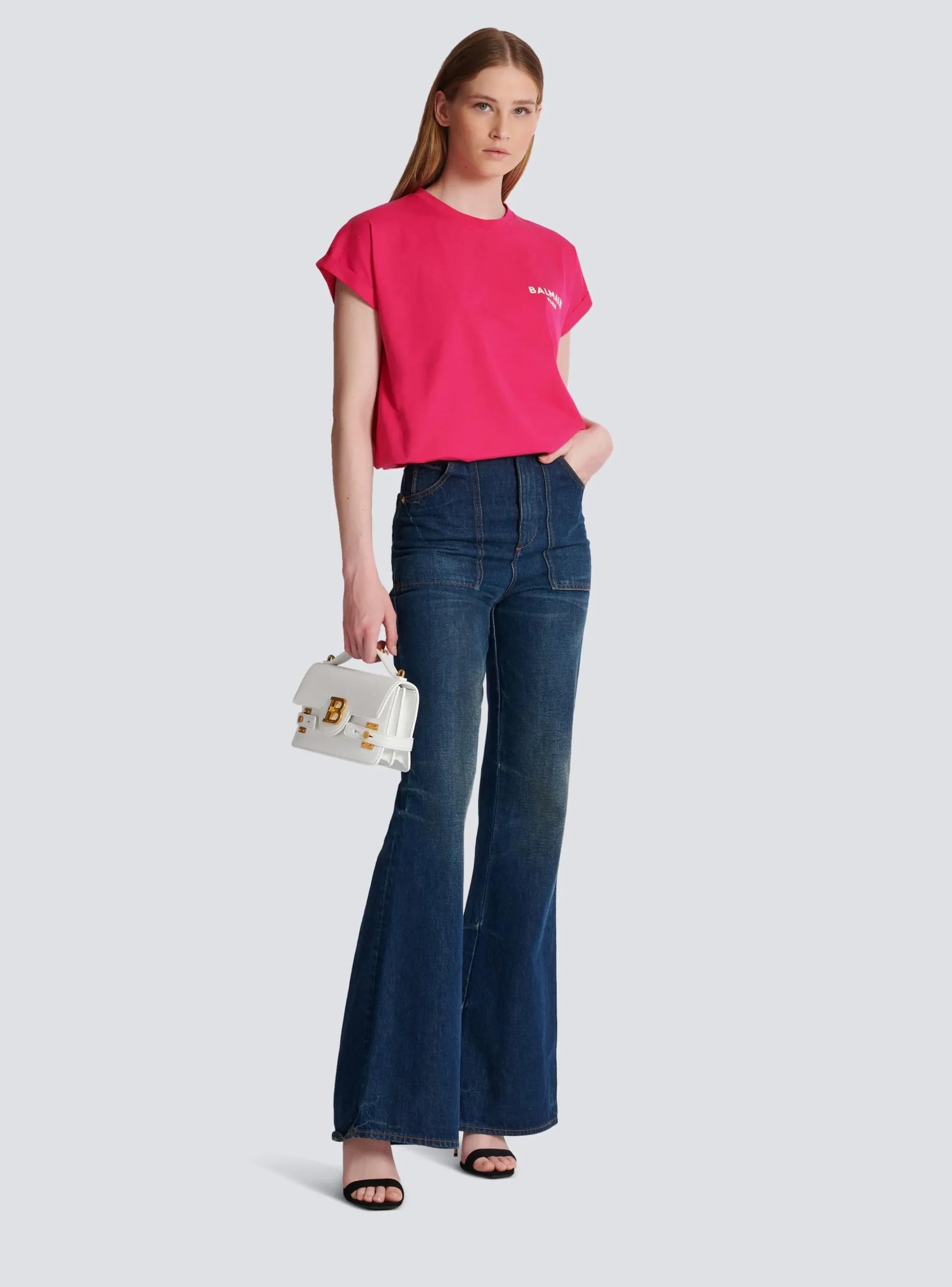 Store Flocked T-shirt Women T-Shirts