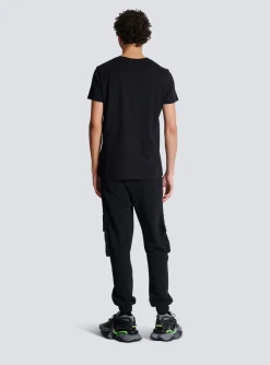 Fashion Flocked T-shirt Sportswear|T-Shirts