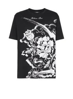 New Flower Print T-shirt T-Shirts