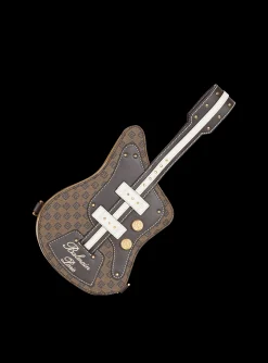 Cheap Guitar Bag Clutch With Leather And Monogram Detailing Women Mini Bags|Shoulder Bags