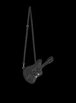 Cheap Guitar Rubber-effect Leather Clutch Women Cross-Body Bags|Special Bags