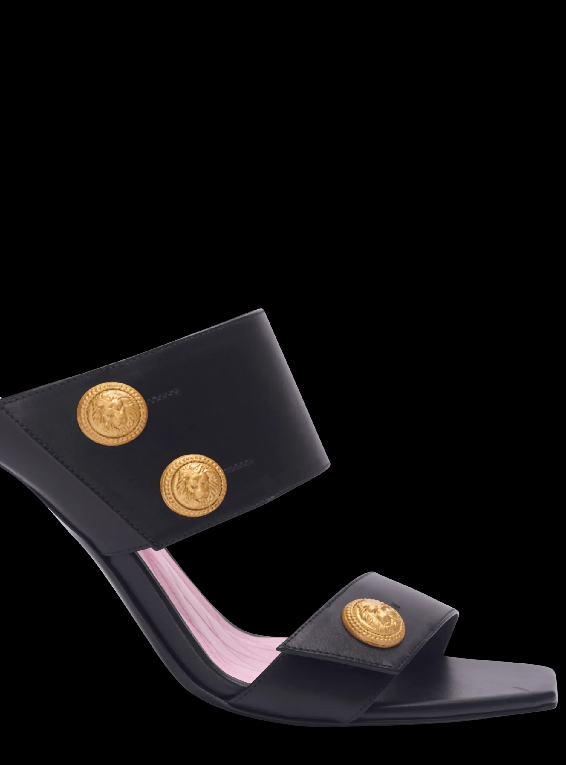 Best Sale Heeled Eva Mules In Calfskin Women High Heels & Pumps