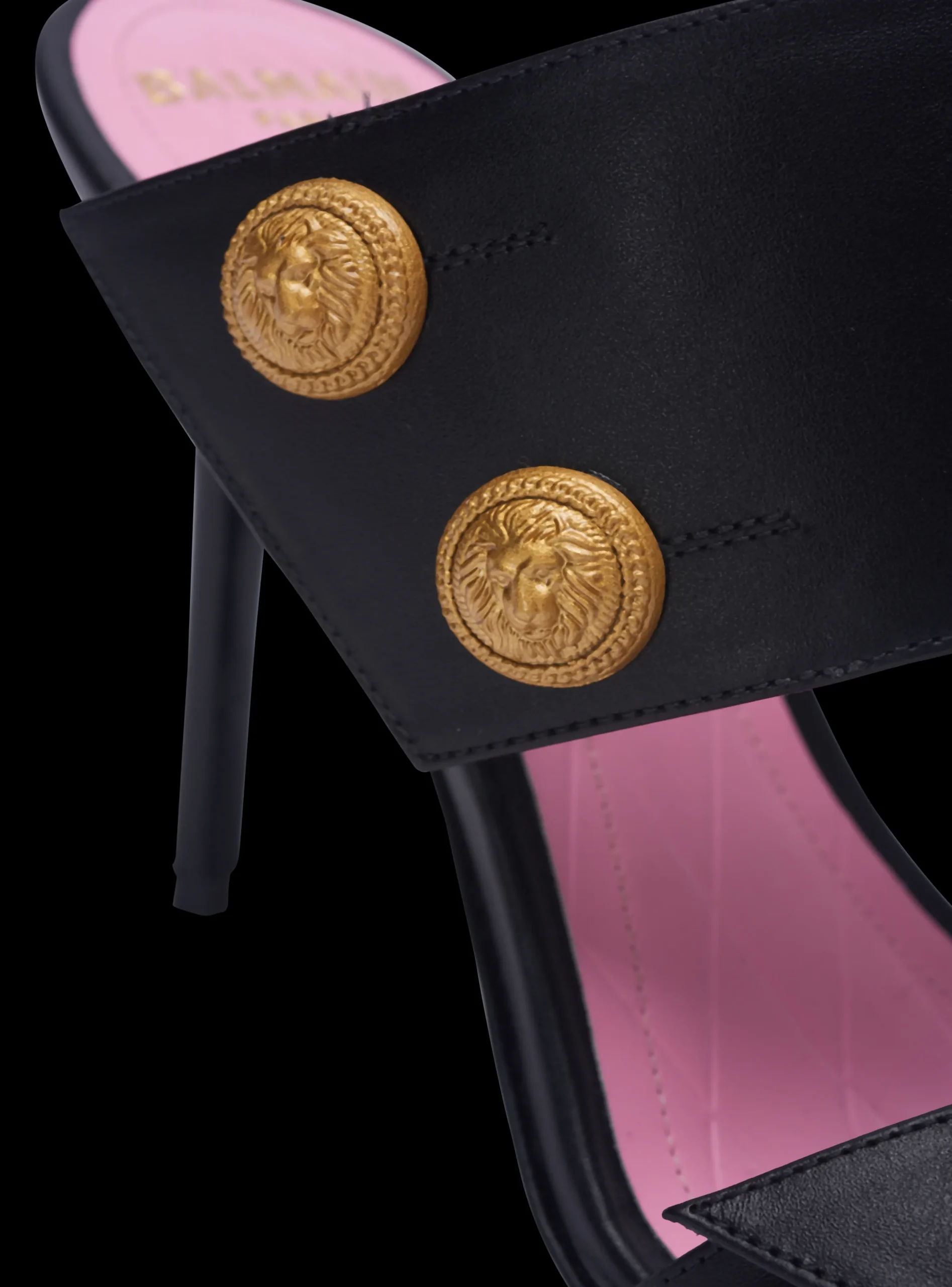 Best Sale Heeled Eva Mules In Calfskin Women High Heels & Pumps
