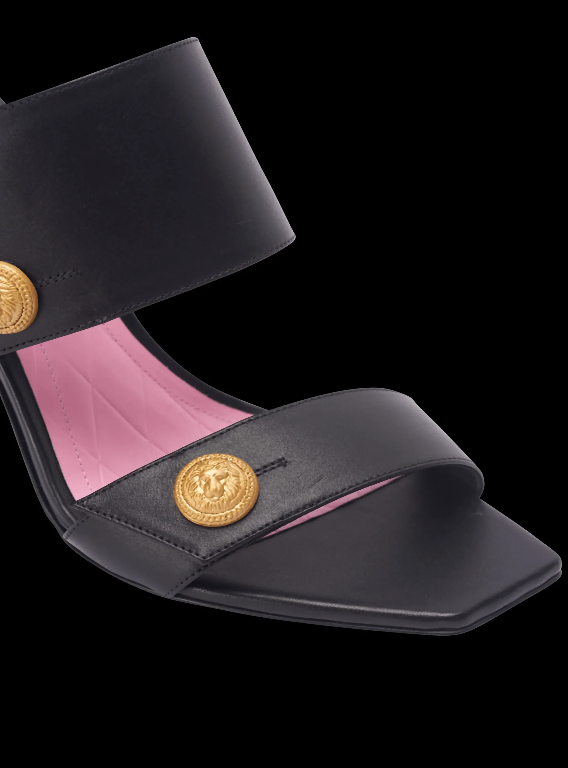Best Sale Heeled Eva Mules In Calfskin Women High Heels & Pumps