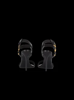 Sale Heeled Eva Sandals In Calfskin Women Boots|High Heels & Pumps