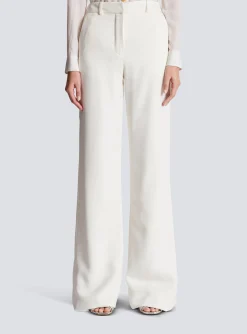 Clearance High-waisted Crepe Trousers Women Trousers And Shorts