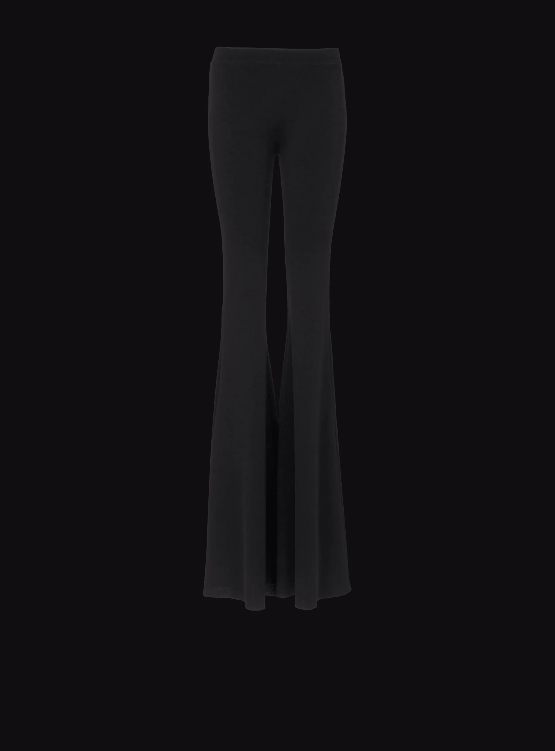 Outlet High-waisted Flared Trousers Women Trousers And Shorts|Knitwear