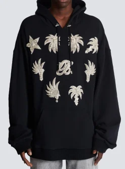 Flash Sale Hoodie With Embroidered Badges Sweatshirts