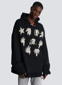 Flash Sale Hoodie With Embroidered Badges Sweatshirts