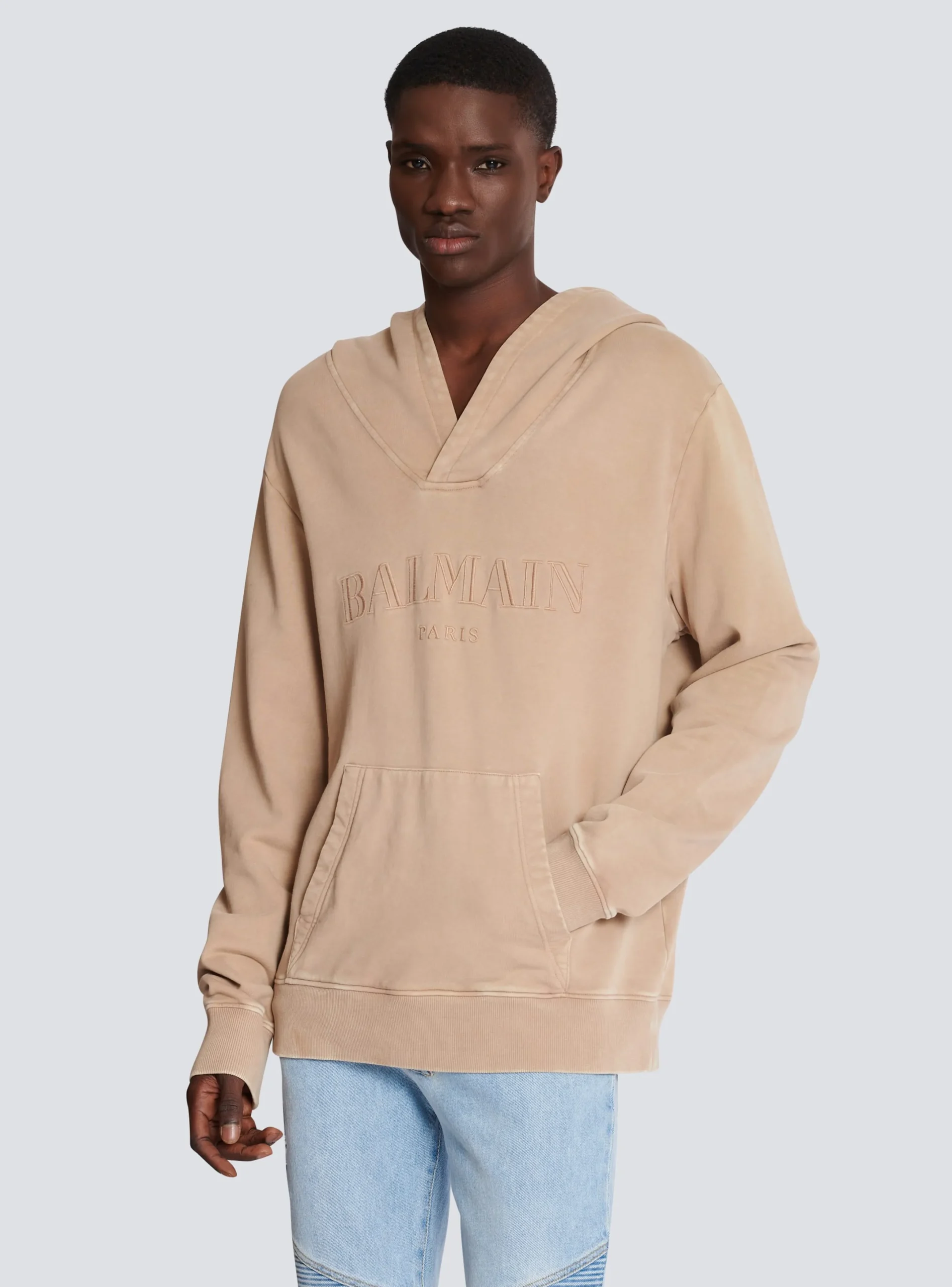 Store Hoodie With Vintage Embroidery Sportswear|Sweatshirts
