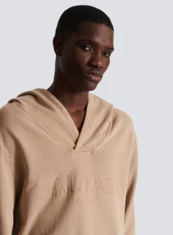 Store Hoodie With Vintage Embroidery Sportswear|Sweatshirts
