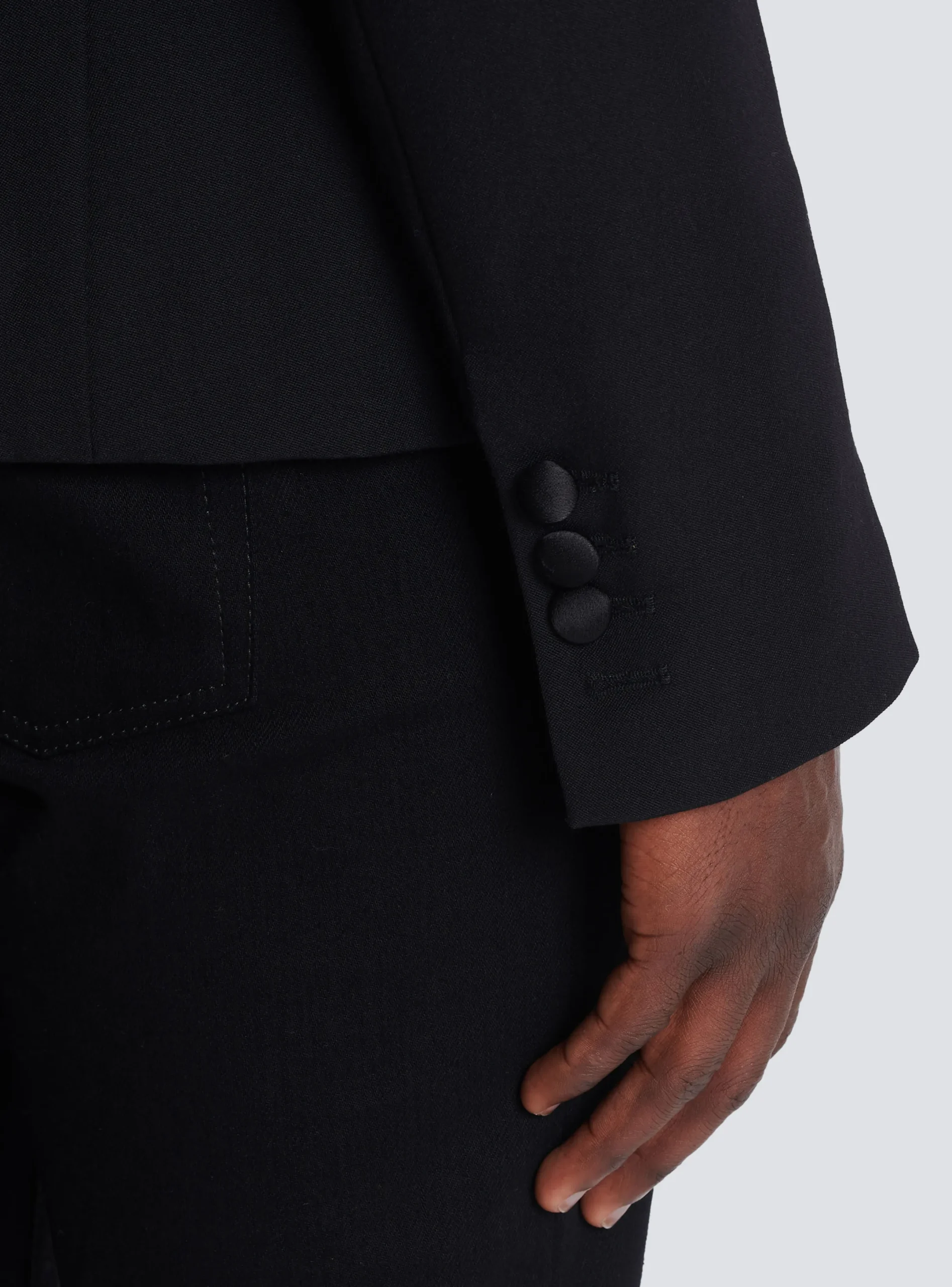 Sale Jacket With Crystal-embellished Collar Jackets And Blazers