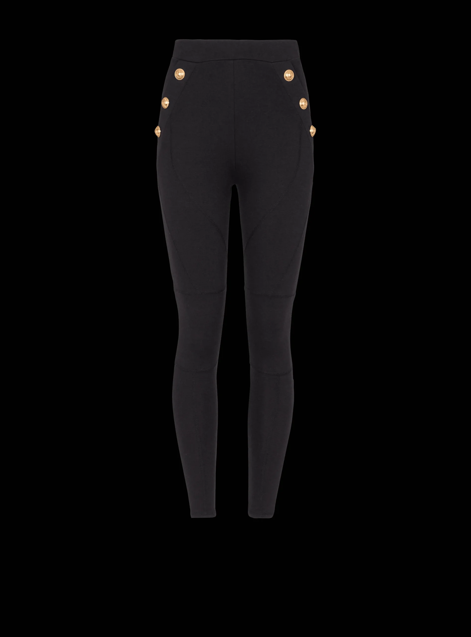 New Jersey Leggings With 6 Buttons Women Trousers And Shorts