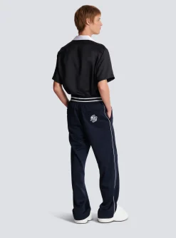 Shop Joggers With PB Signature Badge Trousers And Shorts