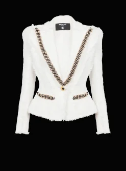 Flash Sale Jolie Madame Tweed Jacket Women Jackets And Blazers