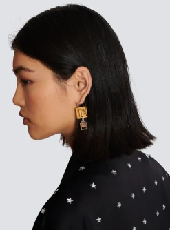 Cheap Key&Lock Earrings Women Fashion Jewelry