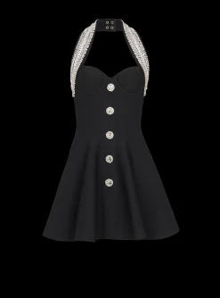 Store Knit Backless Dress Women Knitwear|Dresses