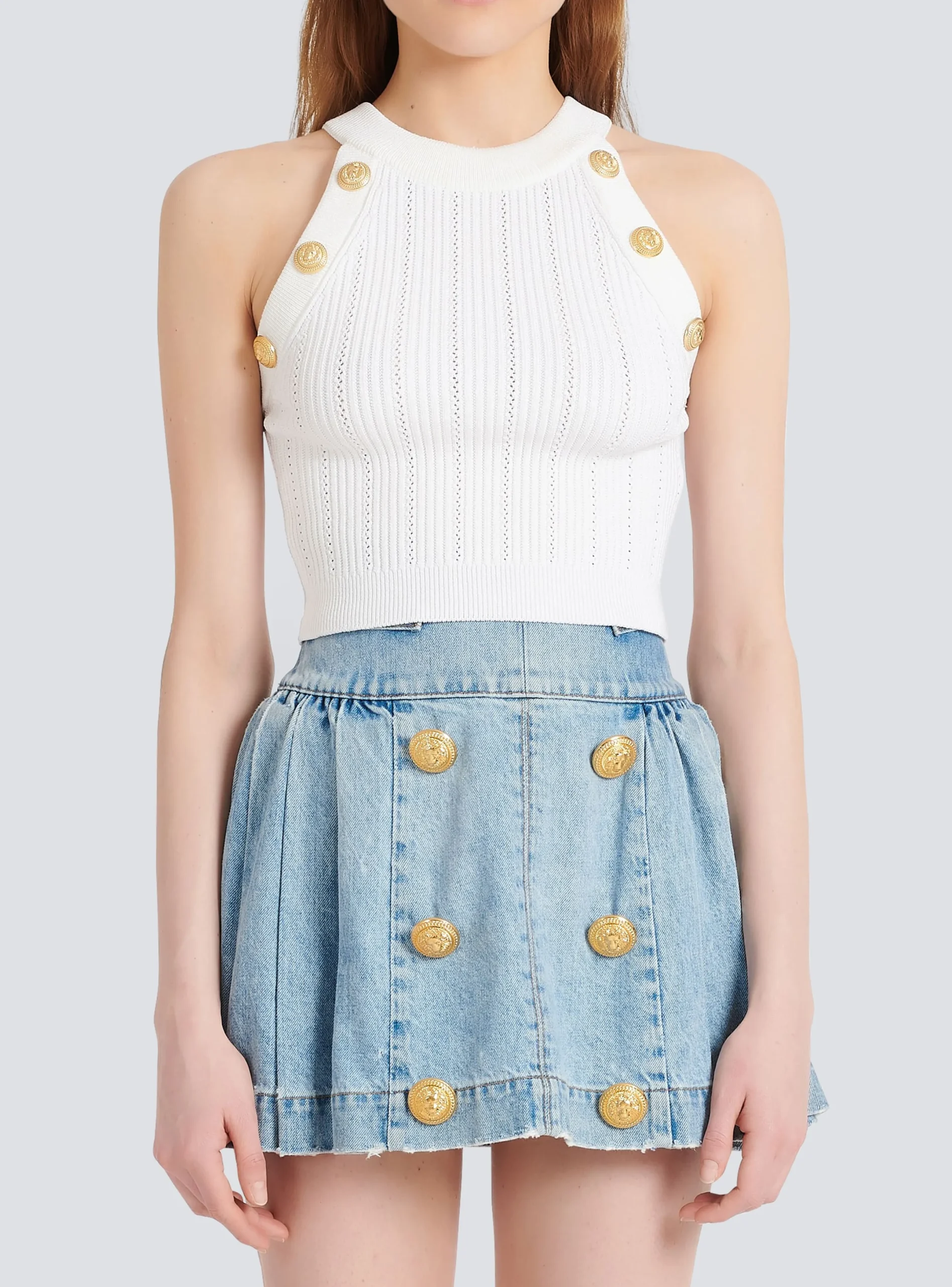 Clearance Knit Crop Top Women Knitwear|Tops And Shirts