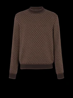 Hot Knit Jumper With Mini Monogram Knitwear