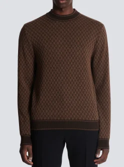 Hot Knit Jumper With Mini Monogram Knitwear