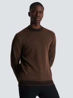 Hot Knit Jumper With Mini Monogram Knitwear
