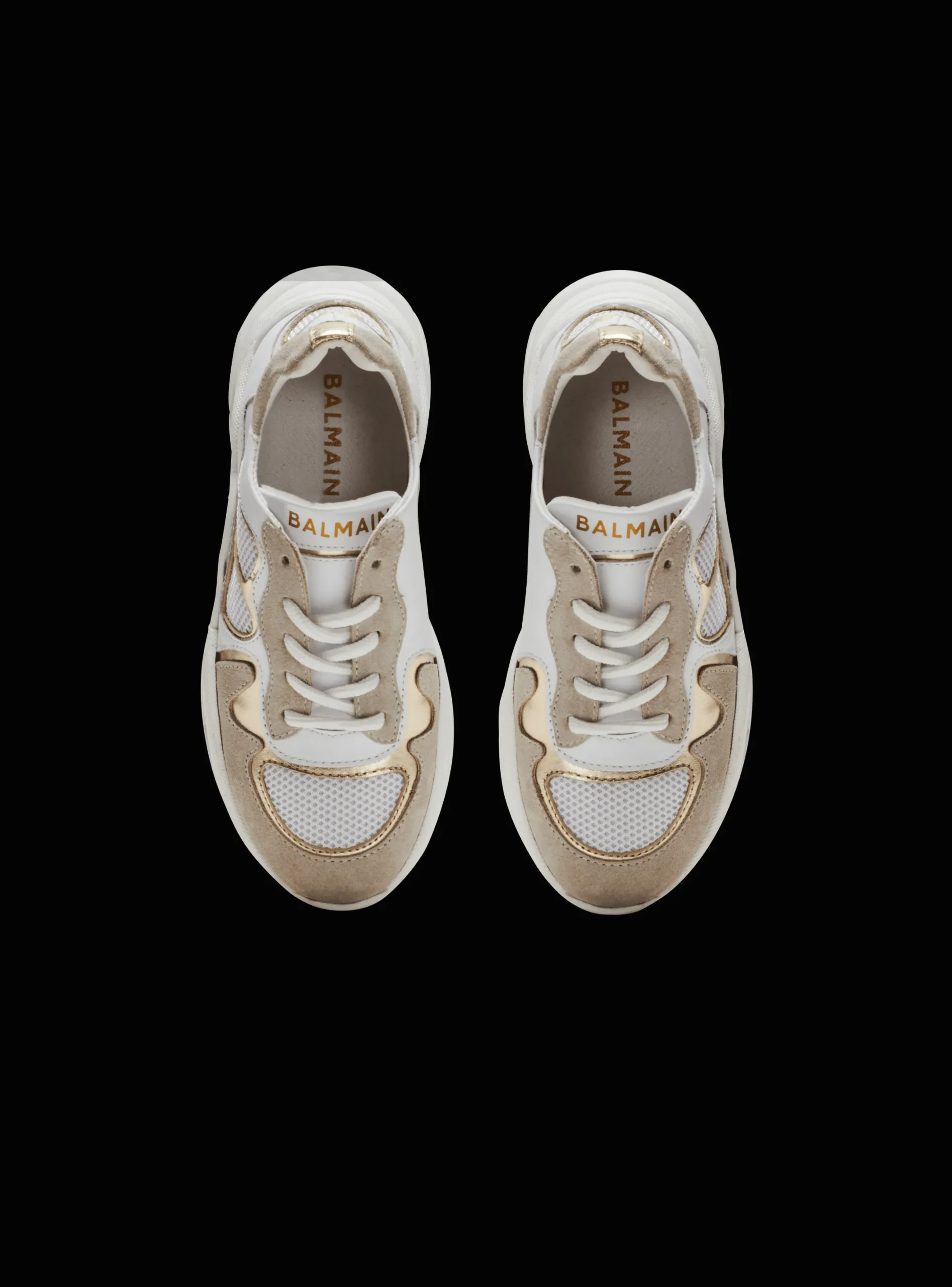 Online Leather And Mesh Trainers Kids/BOY Boys (4-10 Years)|Girls (4-10 Years)