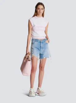 Discount Light Denim Shorts Women Denim