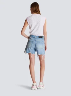 Discount Light Denim Shorts Women Denim
