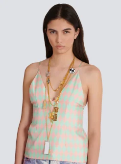 Cheap Long Miami Pendant Necklace Women Fashion Jewelry