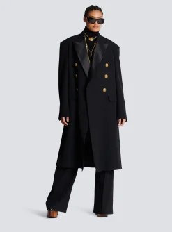 Best Long Military-style Coat Women Outerwear|Outerwear