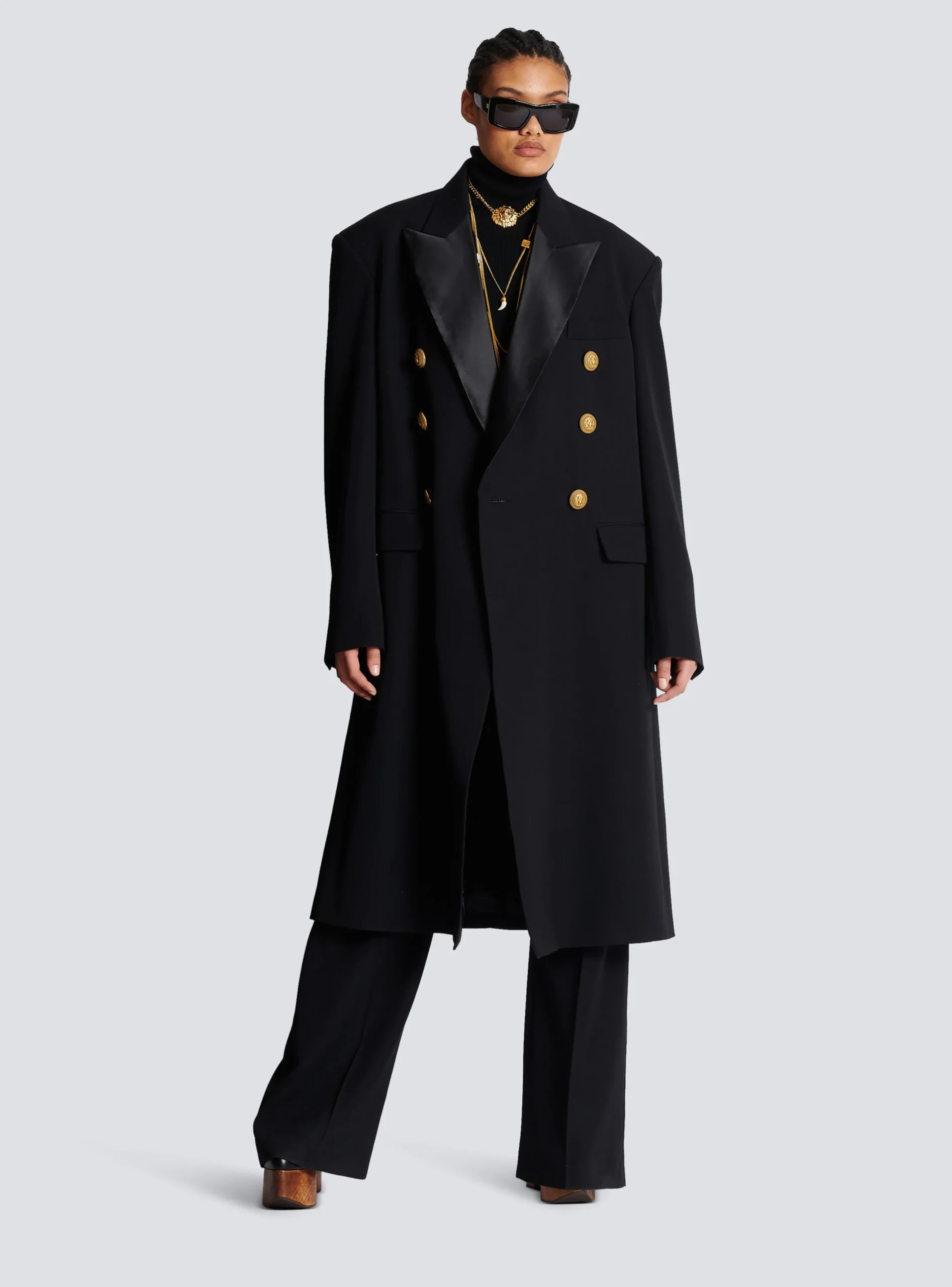 Best Long Military-style Coat Women Outerwear|Outerwear