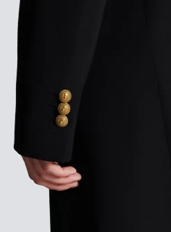 Best Long Military-style Coat Women Outerwear|Outerwear