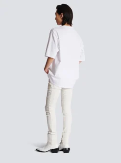 Flash Sale Loose Postcard Printed T-shirt T-Shirts