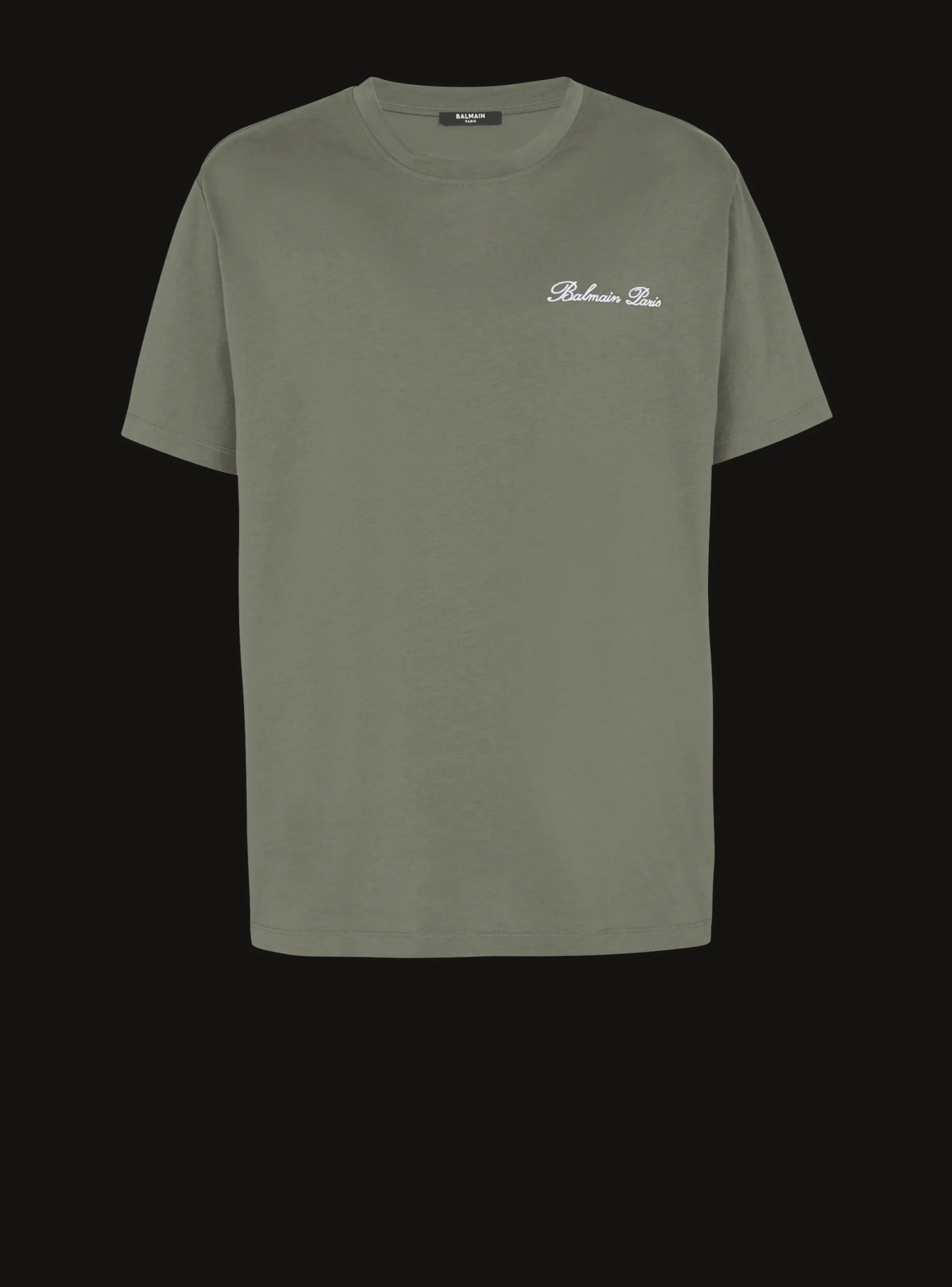 Discount Loose T-shirt With Signature Embroidery Sportswear|T-Shirts
