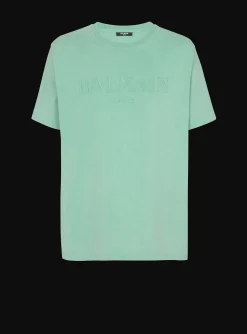 Cheap Loose T-shirt With Vintage Embroidery T-Shirts