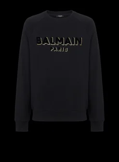 Cheap Metallic Flocked Sweatshirt Sportswear|Sweatshirts