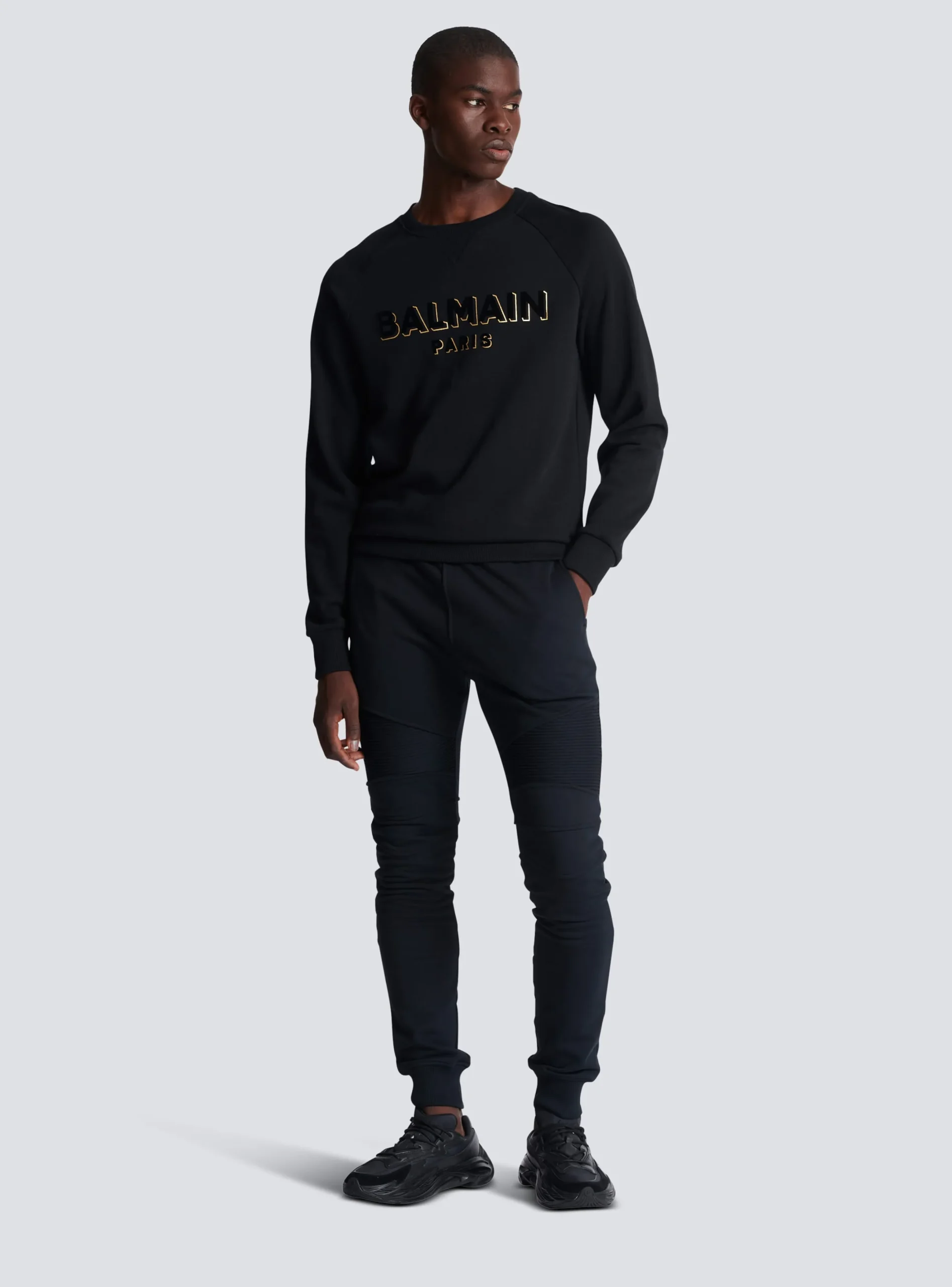 Cheap Metallic Flocked Sweatshirt Sportswear|Sweatshirts