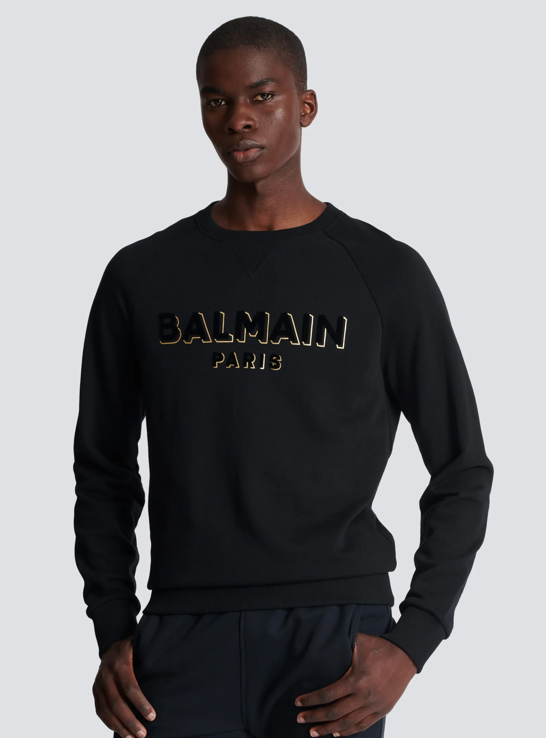 Cheap Metallic Flocked Sweatshirt Sportswear|Sweatshirts